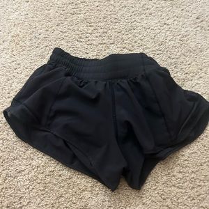 Black lululemon shorts